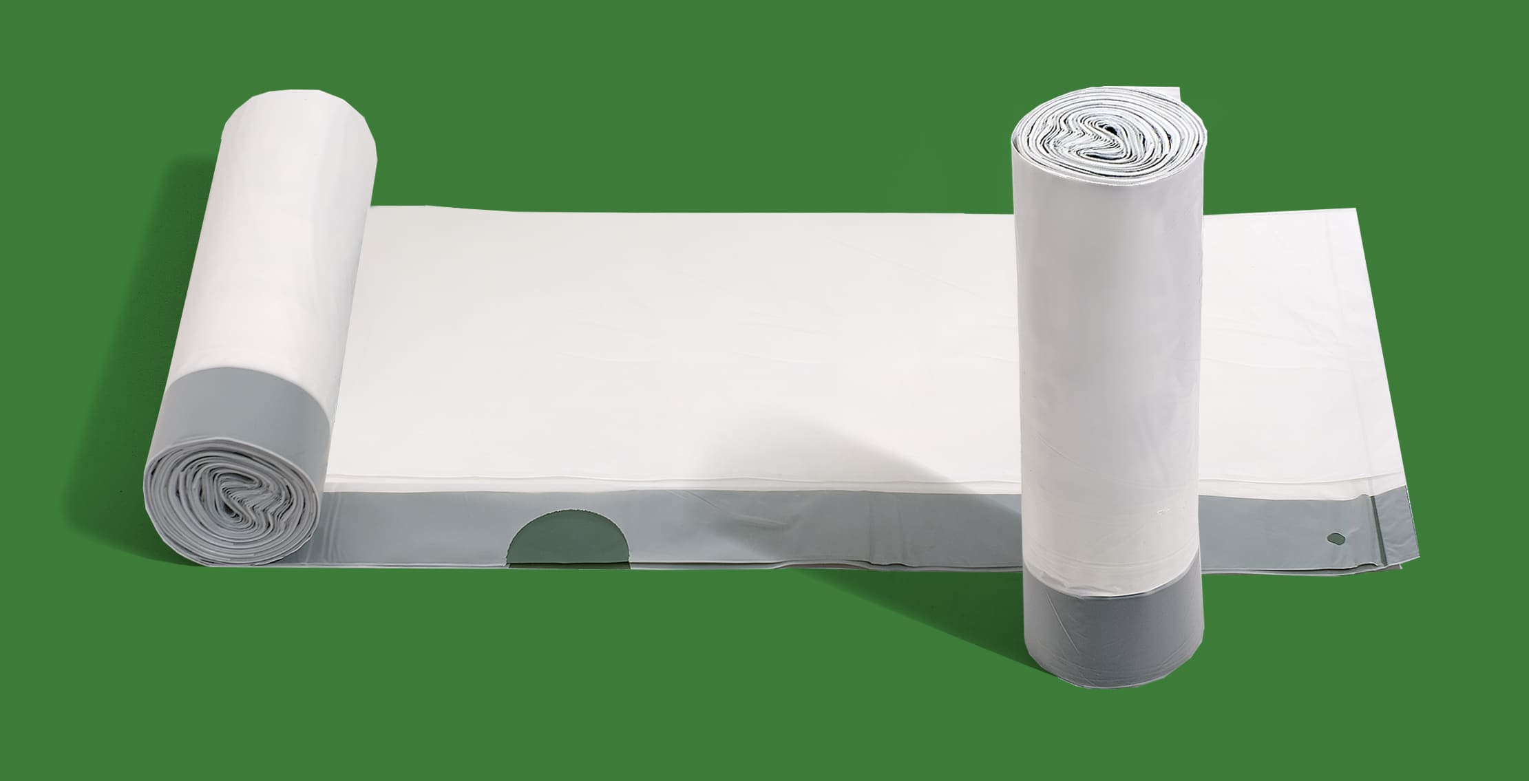 Guarden compostable drawstring trash bag — secure closure, odour-control, BPI certified for Canadian retail private label