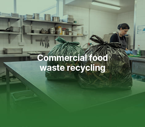 Compostable packaging in commercial kitchen use