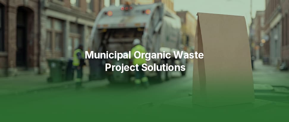 Compostable paper bag in retail use